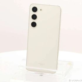 〔中古品〕 Galaxy S23 256GB クリーム SCG19 au SIMフリー【198】
