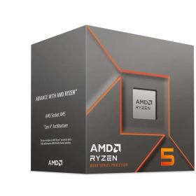 【新品・5営業日で発送】AMD Ryzen 5 8400F With Wraith Stealth Cooler (6C／12T.4.2Ghz.65W) (100-100001591BOX)