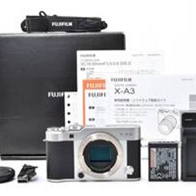 超美品 富士フイルム X-A3 ミラーレスデジタルカメラ ボディ シルバー Fujifilm 044