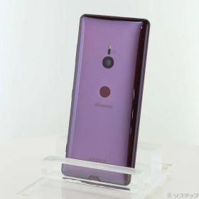 〔中古品〕 Xperia XZ3 64GB ボルドーレッド SO-01L docomoロック解除SIMフリー【305】