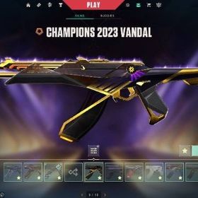 【初期メアド譲渡】チャンピオン2023ヴァンダル、デュオの日セット、ep9ダイヤ、その他諸々 | VALORANT(ヴァロラント)のアカウントデータ、RMTの販売・買取一覧