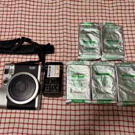 instax mini 90 インスタントカメラ 本体 フィルム50枚付き