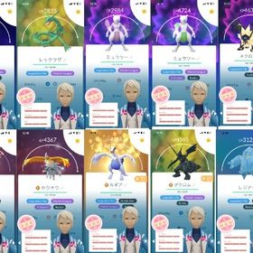 TL50✨8,9,10,11,12,14,16,18,17,19レジェンドポーズ✨伝説100％：25 | ポケモンGOのアカウントデータ、RMTの販売・買取一覧