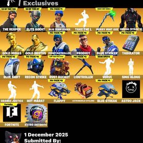 メアド譲渡可能│全機種対応│ミンティー│エリエジェ・ステージ5オメガ/133skin│900VB所持 | フォートナイト(Fortnite)のアカウントデータ、RMTの販売・買取一覧