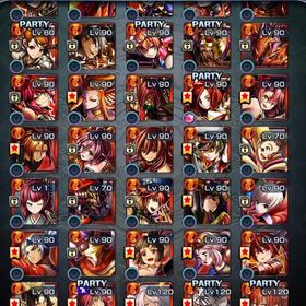 引退。クリスタル3000強キャラ多数 | グラサマ(グランドサマナーズ)のアカウントデータ、RMTの販売・買取一覧