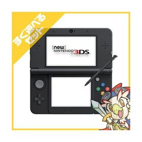 New3DS New ニンテンドー3DS ブラック(KTR-S-KAAA) 本体 すぐ遊べるセット Nintendo 任天堂 ニンテンドー 中古