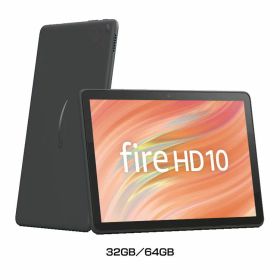 [最大400円クーポン]タブレットPC タブレット端末 Amazon Fire HD 10 タブレット-10インチHD ディスプレイ ブラック 32GB 64GB B0C2XN8HKDTablet Alexa搭載 Fireタブレット kindle 動画・漫画・音楽 イラスト制作 丈夫