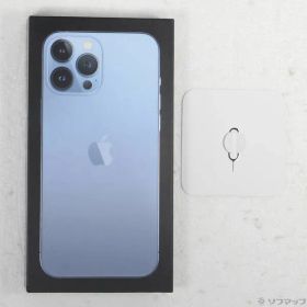 〔中古品〕 iPhone13 Pro Max 128GB シエラブルー MLJ73J／A SIMフリー【377】