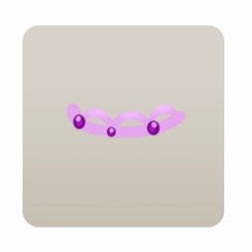 ddをあしらったヘッドピース③、ミニddパープルティアラ③ ６点セット | リヴリーアイランドのアイテム、RMTの販売・買取一覧