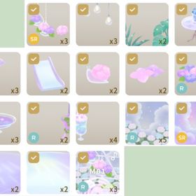 雨の紫陽花サンルーム バラ売り | リヴリーアイランドのアイテム、RMTの販売・買取一覧