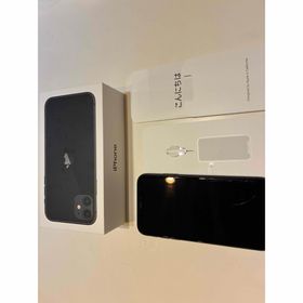 アイフォーン(iPhone)の【ジャンク品】アップル iPhone11 256GB ブラック SIMフリー(スマートフォン本体)