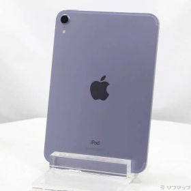 〔中古品〕 iPad mini 第6世代 256GB パープル MK8K3J／A SIMフリー【349】