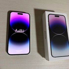 iPhone 14 Pro maxディープパープル 1TB simフリー