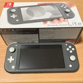 【ジャンク品】 Nintendo Switchライト グレー 本体