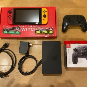 Nintendo Switch 本体 純正プロコン付き