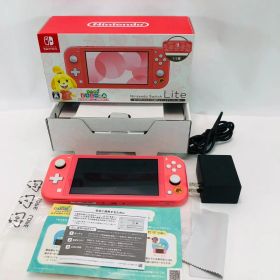 【美品】Nintendo Switch Lite あつまれどうぶつの森しずえ
