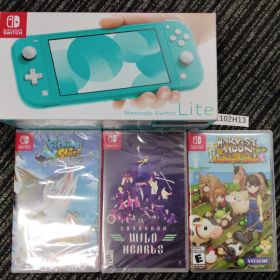セール！【1102H13】 Nintendo 本体未使用 未開封ソフト付き 美品 任天堂 Switch Switch Lite