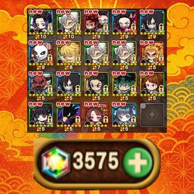 9025.石3575 鬼滅の刃1弾コンプ+緑谷出久+リヴァイアサン+運UP70↑ | ポコダン(ポコロンダンジョンズ)のアカウントデータ、RMTの販売・買取一覧