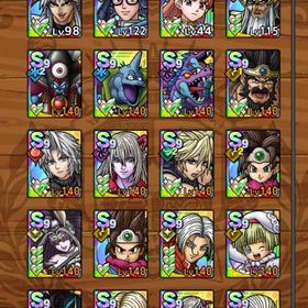 真大魔王バーン完凸、アバン完凸、ロト女完凸、クラウド完凸 | ドラクエタクトのアカウントデータ、RMTの販売・買取一覧