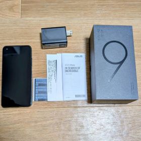 ASUS Zenfone 9 ブラック 128GB SIMフリー【付属品あり】