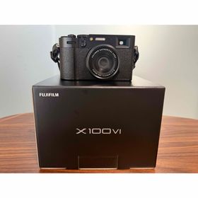 フジフイルム(富士フイルム)のFUJIFILM デジタルカメラ X100VI BLACK〈ショット数1400〉(コンパクトデジタルカメラ)