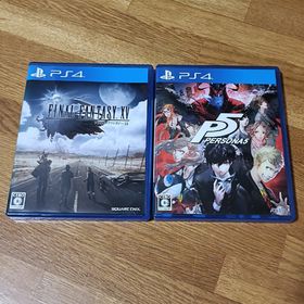 PS4ソフト ファイナルファンタジー15、ペルソナ5 2枚セット FF15(家庭用ゲームソフト)