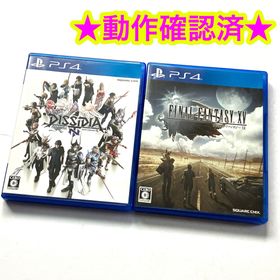 ディシディア ファイナルファンタジー NT ファイナルファンタジー15 2点(家庭用ゲームソフト)