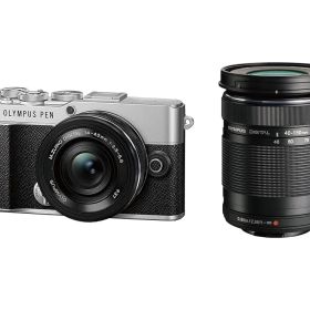 OM SYSTEM PEN E-P7 EZダブルズームキット シルバー