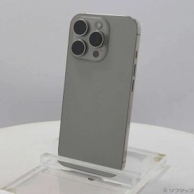 〔中古品〕 iPhone16 Pro 256GB ナチュラルチタニウム MYN33J／A SIMフリー【258】