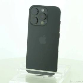 〔中古品〕 iPhone16 Pro 256GB ブラックチタニウム MYN03J／A SIMフリー【344】