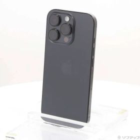 〔中古品〕 iPhone16 Pro 256GB ブラックチタニウム MYN03J／A SIMフリー【305】