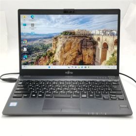高性能 Wi-Fi有 富士通 ノートパソコン U938/S 中古美品 Core i5 8350U 12GB 高速SSD 無線LAN Bluetooth カメラ Windows11 Office 即使用可