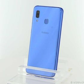 〔中古〕SAMSUNG(サムスン) GALAXY A30 64GB ブルー Galaxy A30 SCV43SLU UQ mobile SIMフリー〔276-ud〕
