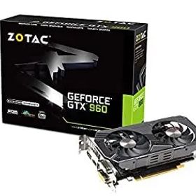 【中古】 ZOTAC GeForce GTX 960 グラフィックスボード VD5645 ZTGTX96-2GD5R01
