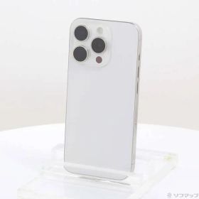 〔中古品〕 iPhone15 Pro 128GB ホワイトチタニウム MTU83J／A SIMフリー【348】