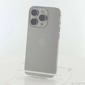 〔中古品〕 iPhone15 Pro 512GB ナチュラルチタニウム MTUK3J／A SIMフリー【297】