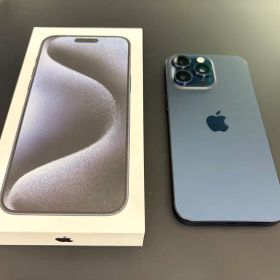  iPhone 15 Pro Max 512GB ブルーチタニウム