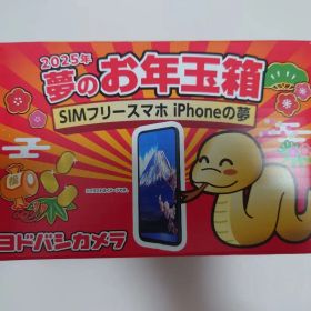 ヨドバシカメラ2025年 夢のお年玉箱 iPhone福袋 iPhone15Pro