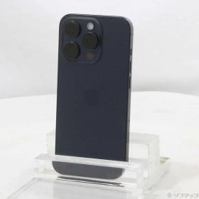 〔中古品〕 iPhone15 Pro 128GB ブルーチタニウム MTUA3J／A SIMフリー【262】