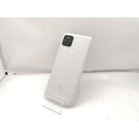 【中古】Google SoftBank 【SIMロック解除済み】 Pixel 4a (5G) Cleary White 6GB 128GB G025H【川越クレアモール】保証期間１ヶ月【ランクC】
