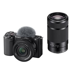 SONY ソニー ZV-E10X（B）ブラック α VLOGCAM ZV-E10 ダブルズームレンズキット デジタル一眼カメラ