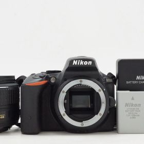 L212208)ニコン Nikon D5500 AF-S DX 18-55mm F3.5-5.6 G VR II 標準ズームキット シャッター数2438