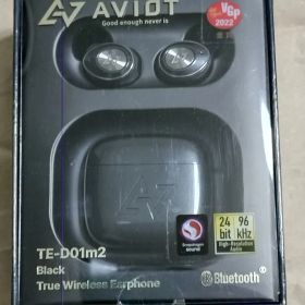 AVIOT TE-D01m2-BK トゥルーワイヤレスイヤホン ブラック