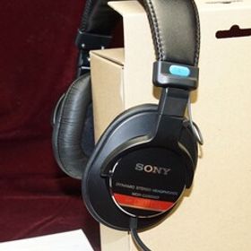 A&P SONY/MDR-CD900ST／ヘッドフォン（新品）＋ミニ4mmJACK付：音がモニタ－：新品