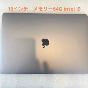 Apple MacBook Pro 16インチ メモリー64G ストレージ1T