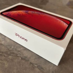 Apple iPhoneXR 64GB 赤 本体 (箱入り)
