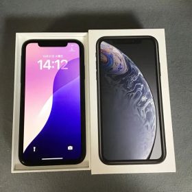 美品 国内版 SIMフリー iPhoneXr 128GB ブラック色