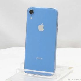 〔中古品〕 iPhoneXR 64GB ブルー MT0E2J／A SIMフリー【269】