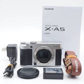 FUJIFILM 富士フイルム X-A5 ボディ シルバー ミラーレス 極上品 #2916