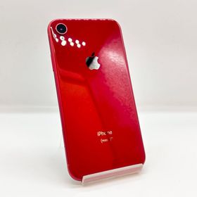 【修理店整備済】iPhoneXR 64GB レッド SIMロック解除済 バッテリー容量100%